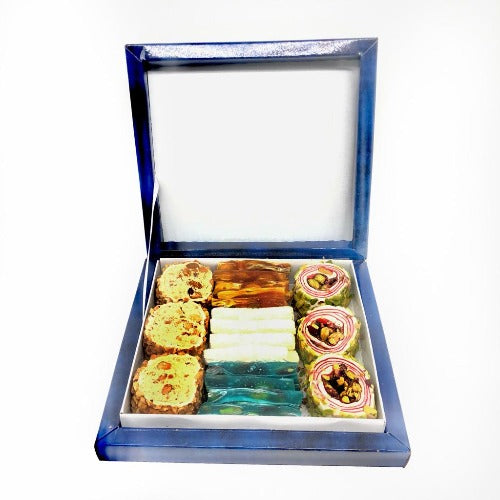 Assorted Finger Turkish delight with Almond Turkish delight 500gr