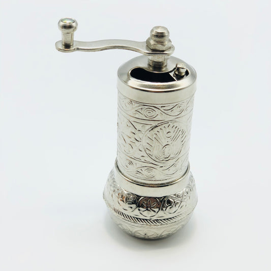 Silver Colored Pepper Grinder