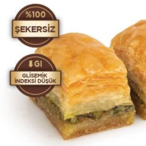 Sugar Free Baklava Pistachio , Karakoy Gulluoglu
