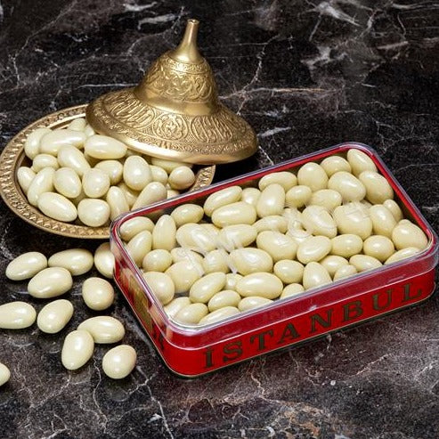 Hafız Mustafa Almond Chocolate Dragee with Gum Mastic 500g