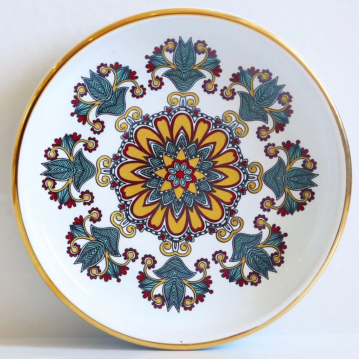 Tulip and Clove Flower Porcelain Tea Set