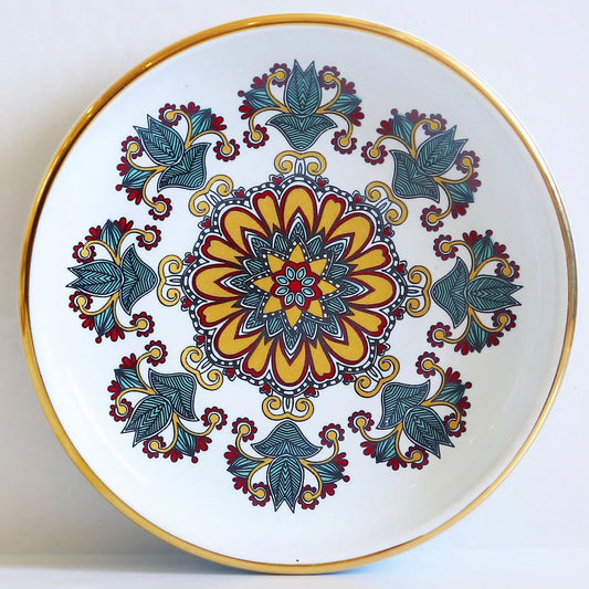 Tulip and Clove Flower Porcelain Tea Set