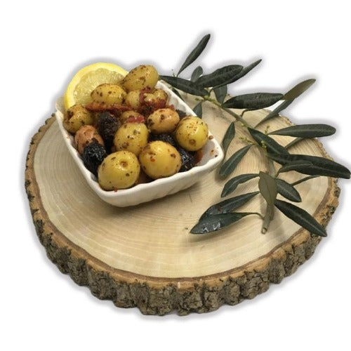 Mixed Olives with Special Spice Sauce