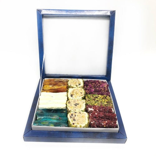 Turkish delightAssorted Finger Turkish delight with Halva Turkish delight 500gr