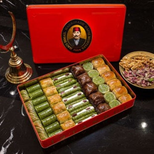 Special Pistachio Assortment Baklava , Hafız Mustafa ,2000g 