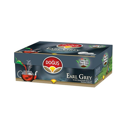 Dogus Earl Grey Tea Bag for Tea Pot 48 pcs