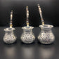 Silver Colored Turkish Traditional Copper Coffee Maker