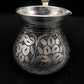 Silver Colored Turkish Traditional Copper Coffee Maker