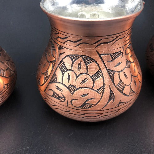 Turkish Traditional  Heavy Copper Coffee Maker (cezve)