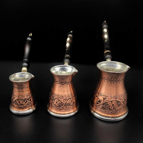 Turkish Traditional Cooper Coffee Maker (cezve)