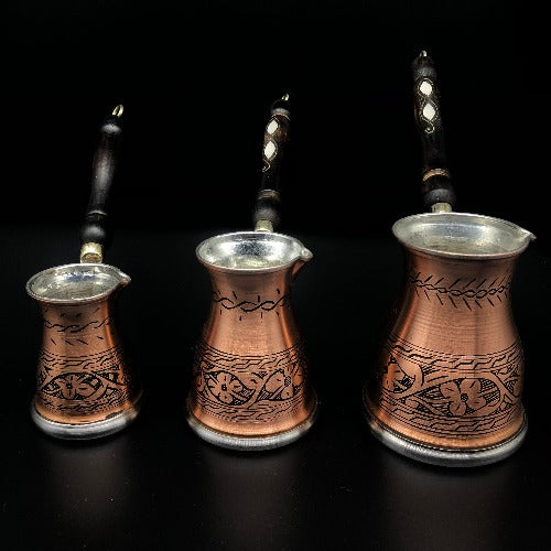 Turkish Traditional Cooper Coffee Maker (cezve)