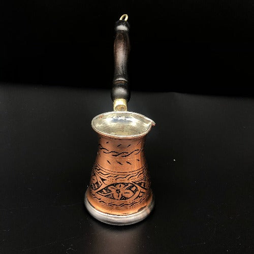 Turkish Traditional Cooper Coffee Maker (cezve)