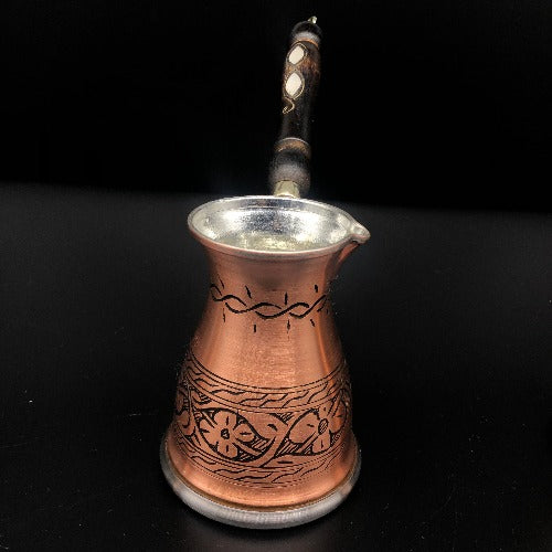 Turkish Traditional Cooper Coffee Maker (cezve)
