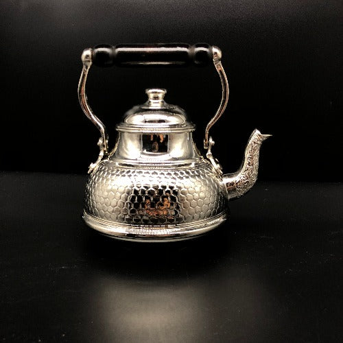 Handmade Turkish Double Boiler Tin Plated Copper Teapot