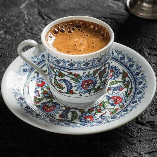 Turkish traditional coffee set