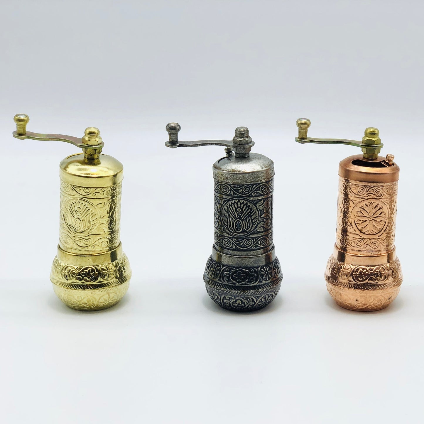 Gold Colored Pepper Grinder