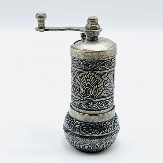 Dark Green Colored Pepper Grinder