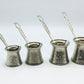 Copper Coffee Maker in Silver Colour - Cezve
