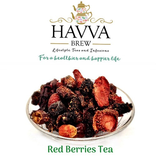 Havva Brew, Red Berries Tea , Caffeine-Free