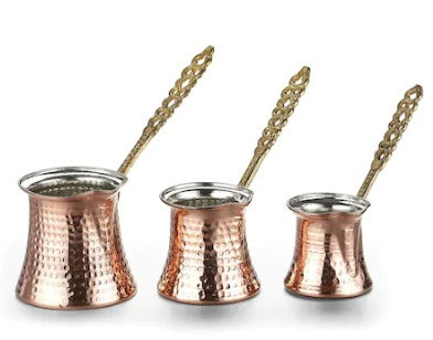 Handmade Copper Turkish Coffee Makers