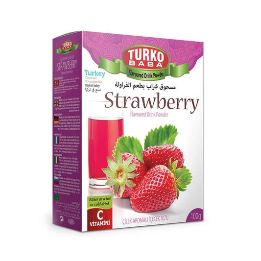 Turko Baba, Strawberry Tea, flavored drink powder 300g