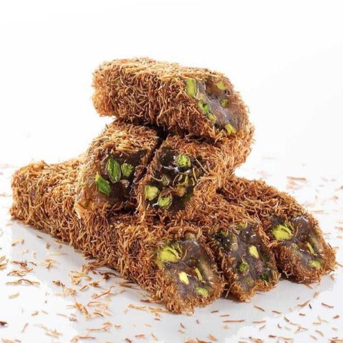 Turkish Delight Kunefe with pistachio