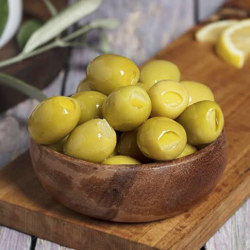 Green Olive with Lemon Flavor