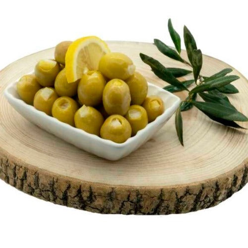 Green Olive with Lemon Flavor