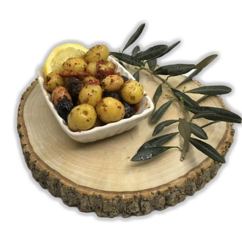Mixed Olives with Special Spice Sauce