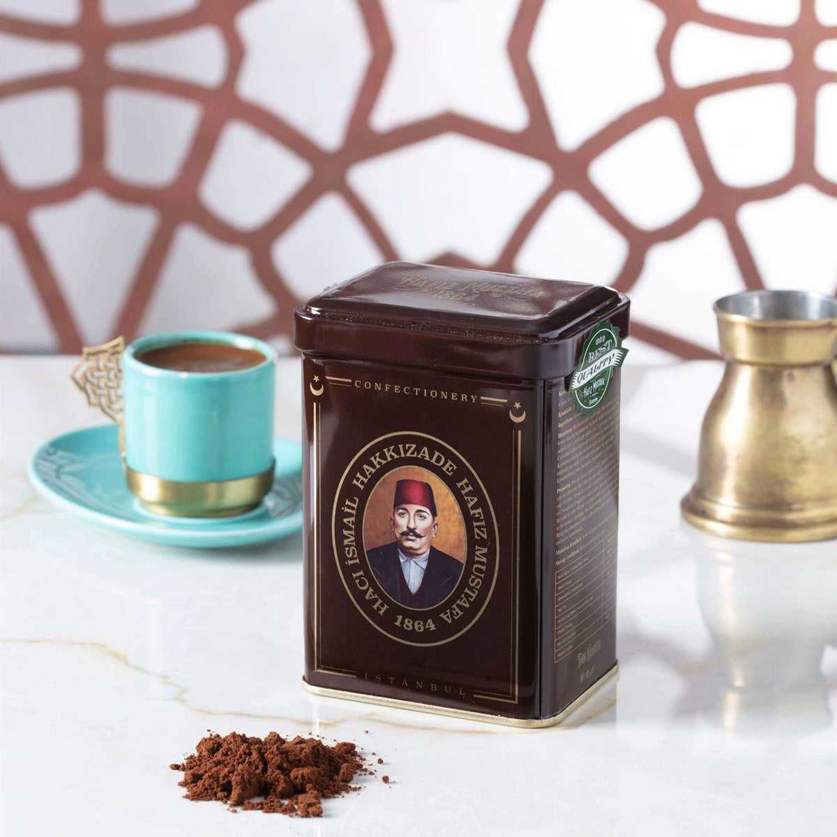 Hafız Mustafa, Traditional Turkish Coffee in Metal Box