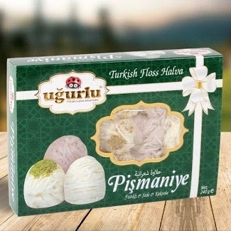 Uğurlu Pişmaniye - Turkish Floss Halva, 240g